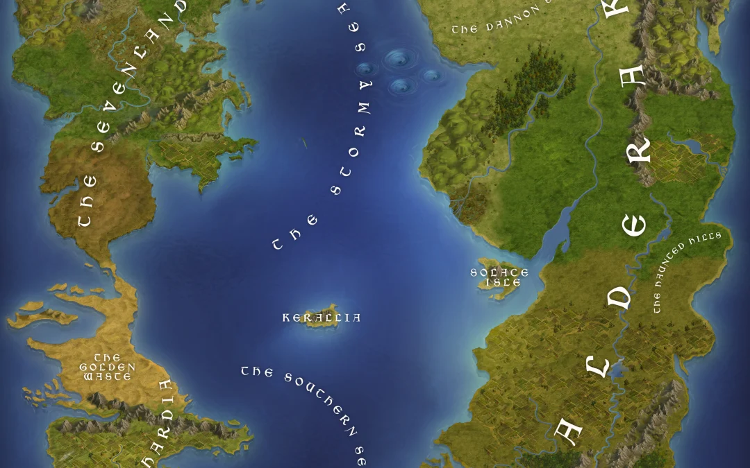 The major regions of Eldath