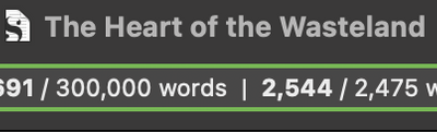 Word Counts, Endings, and the World Outside